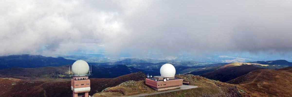 Flugwegposition um 13:44:26: Aufgenommen in der Nähe von Gemeinde Wolfsberg, Wolfsberg, Österreich in 2081 Meter